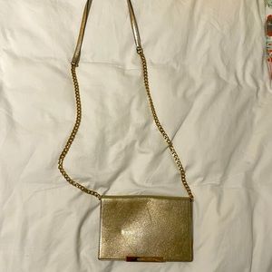 Michael Kors Gold Crossbody